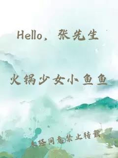 Hello，张先生