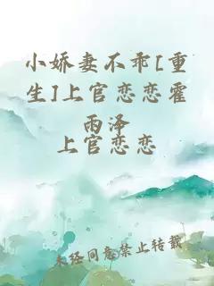 小娇妻不乖[重生]上官恋恋霍雨泽